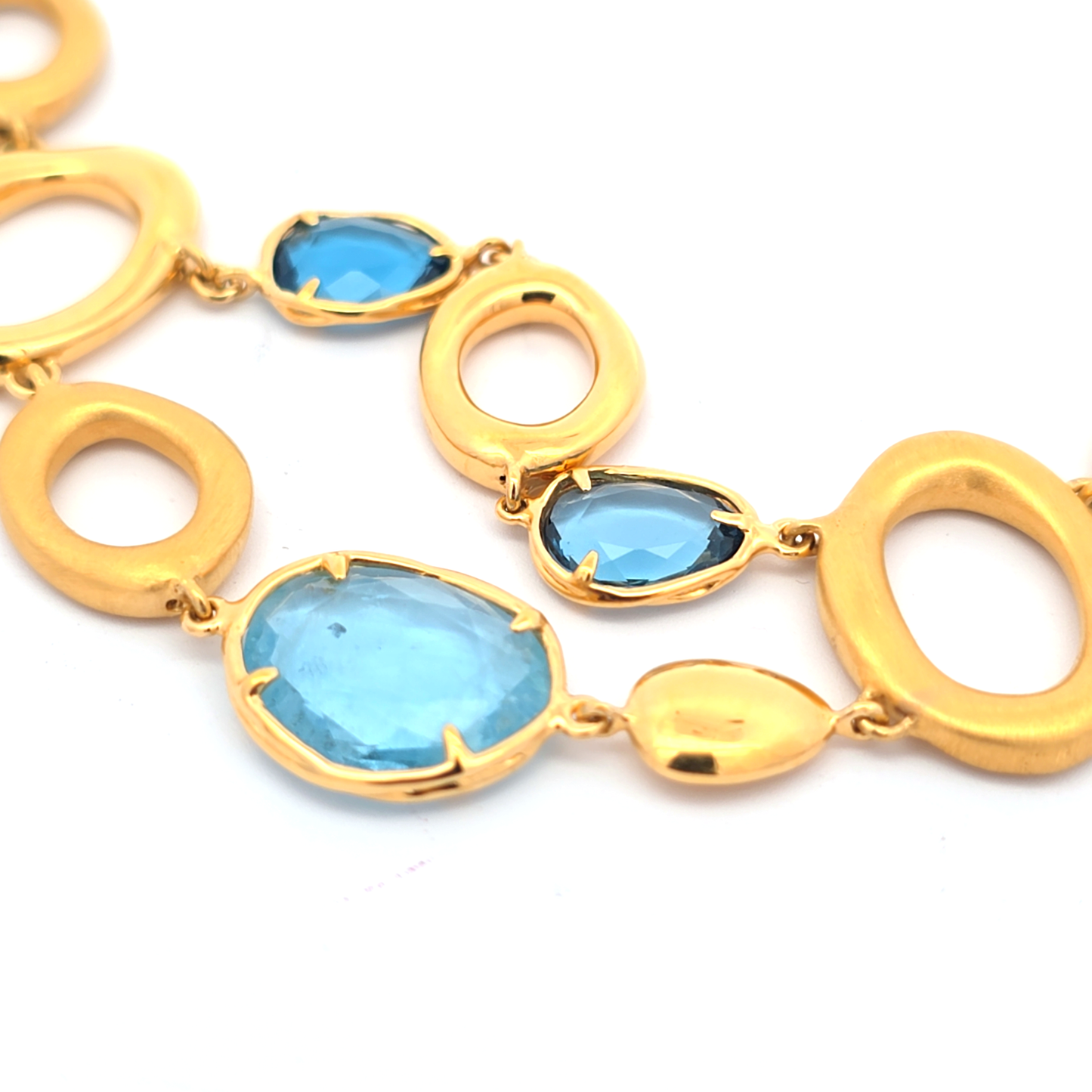 bruens fine jewelry peroni parise aquamarine topaz bracelet