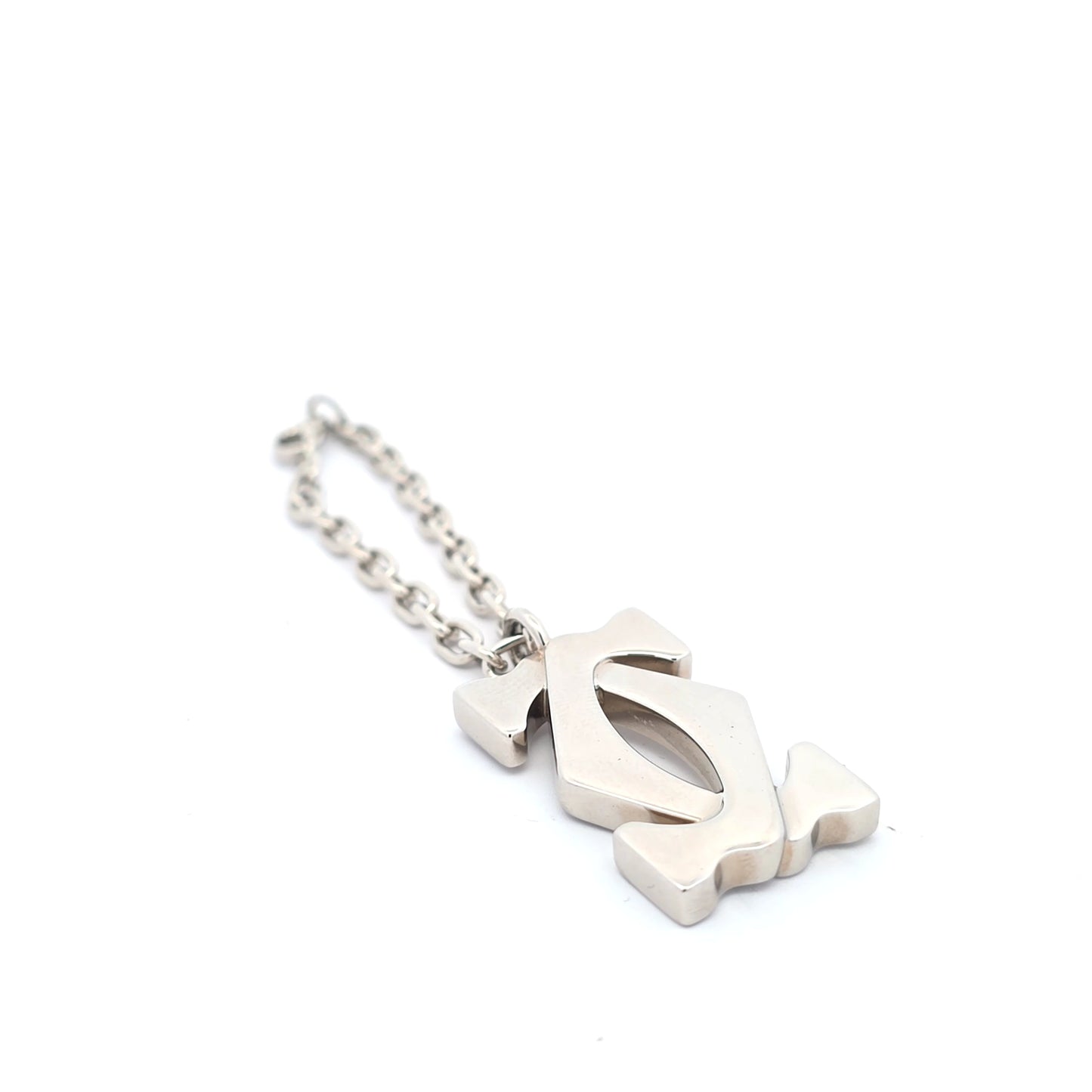 Cartier Silver Charm Keychain