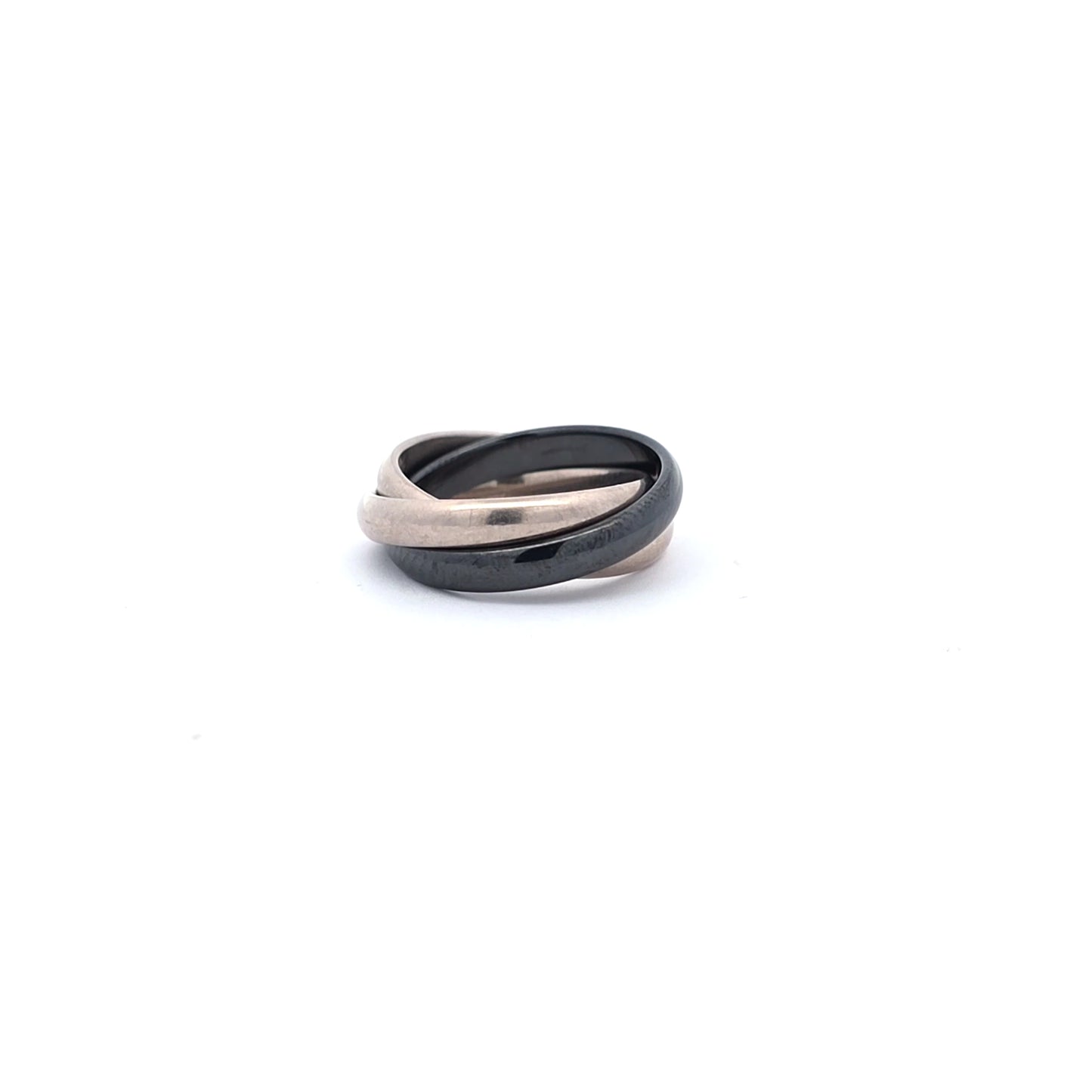 cartier trinity ceramic ring video bruens fine jewelry 67 amsterdam