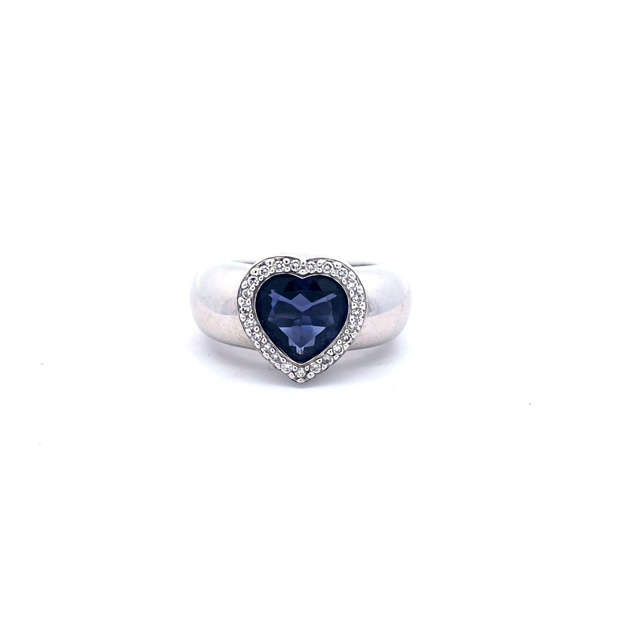 white golden heart shape gem ring amsterdam bruens 67 video