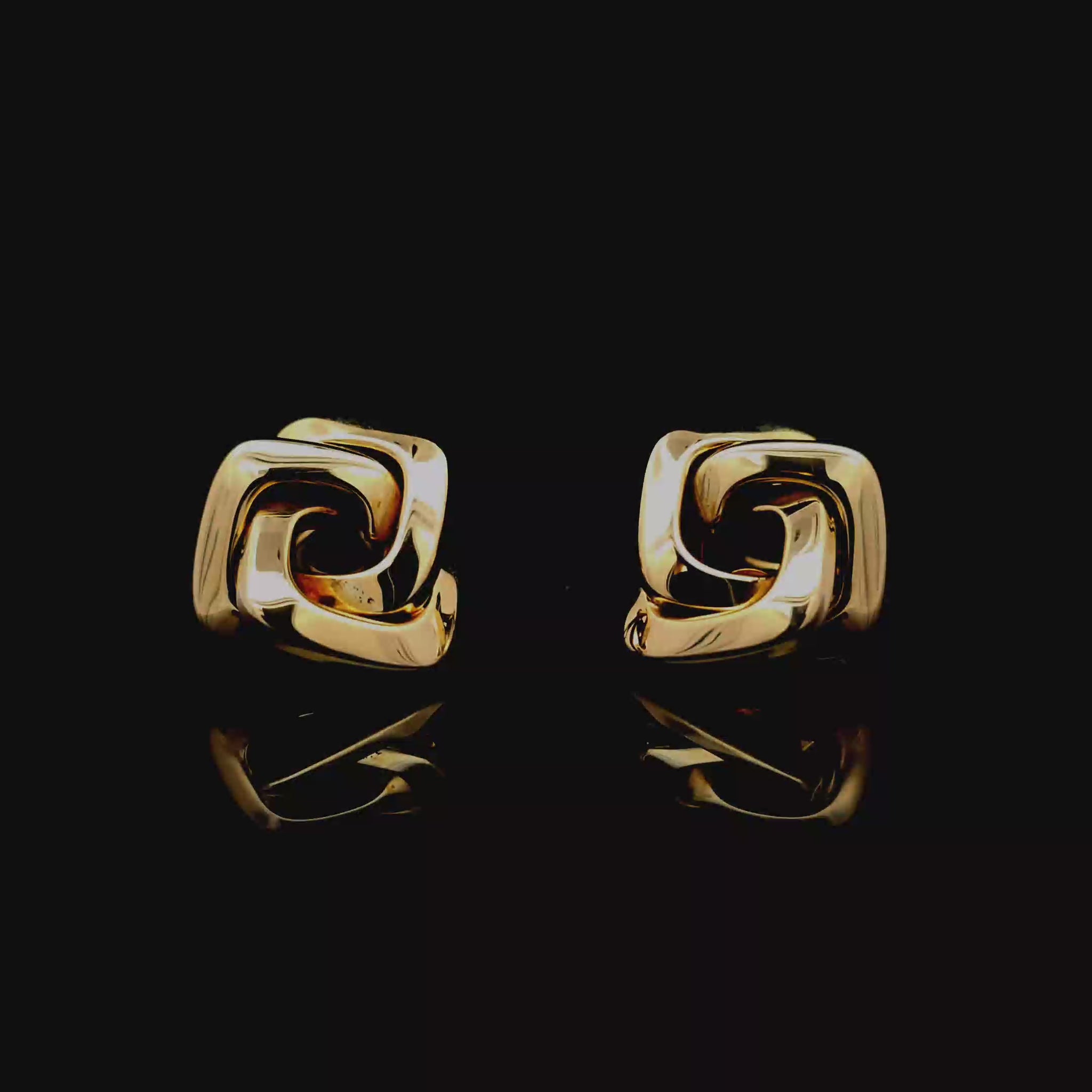 vintage earrings gold bruens fine jewelry amsterdam 