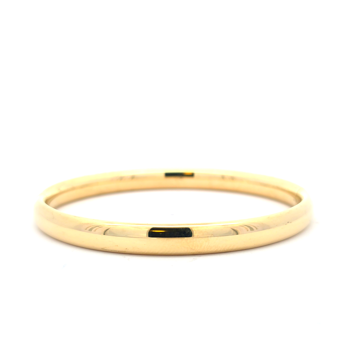 yellow golden bangle bracelet bruens fine jewelry